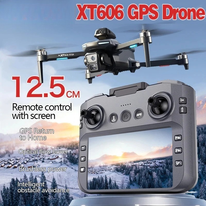 Jjrc Drone X12 - Drone Original XT606 MAX GPS 4k